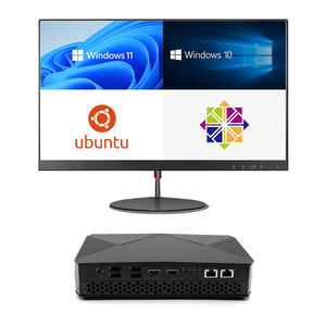 Radeon RX Vega M GH grafik oyun All-in-One 2 LAN HD DP 4 ekran yeteneği ile Intel i7-8809G Mini bilgisayar masaüstü bilgisayar - Product Image 2