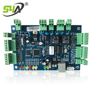 Controlador IP de 2 puertas, Control de acceso de alta seguridad, Software gratis