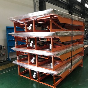Container <strong>Dock</strong> Ramp <strong>Loading</strong> and <strong>Unloading</strong> Yard Ramp Mobile Easily Movable Type <strong>Dock</strong> <strong>Leveler</strong> for Warehouse Logistic Use