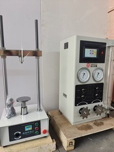 Dreiachsige Tisch prüfmaschine | Leichte Bodens cher strang vorrichtung | Universelles geo technisches Prüf system - Product Image 2