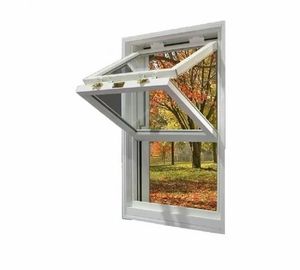 Modern Aluminium Alloy Cladding <strong>Sash</strong> <strong>Windows</strong> Grill Design Horizontal Opening Swing Roller Blind Fiberglass Bottom Lifting <strong>Window</strong> - Product Image 3