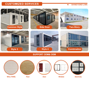 20ft & 40ft Zerlegbare Häuser Vorgefertigte Kleine Häuser Luxuriöse Modulare Vorgefertigte <span class=keywords><strong>Container</strong></span>-Häuser - Product Image 4
