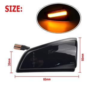 สัญญาณไฟเลี้ยว LED แบบไดนามิกสำหรับ Volvo S40 2004-2007 V50 2004-2008 C70 2006-2009 - Product Image 6