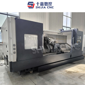 Torno de torneado automático CNC TCK46 TCK52 TCK65 de alta precisión con herramientas en vivo de eje C de cama inclinada y mandril de pinza horizontal - Product Image 3