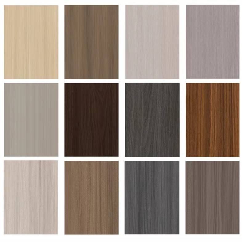 Serie de vetas de madera