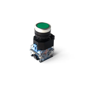 HUSA LA38 interruttori a pulsante industriali 22mm autobloccanti 1NO 1NC interruttori momentanei controllo funzione 12V/220V - Product Image 1