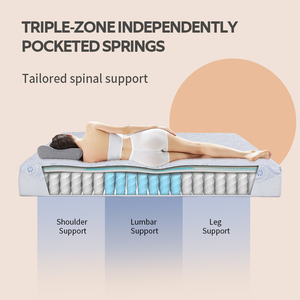 Aidi thoải mái năm sao khách sạn giường ngủ ngủ thông minh Túi lò xo nệm với hộp Lăn gói Nệm xốp - Product Image 2