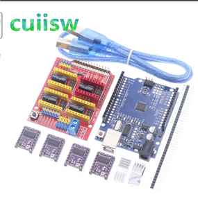 V3.0 Engraver CNC <strong>Shield</strong> V3+Board+A4988 Stepper <strong>Motor</strong> <strong>Drivers</strong> For UNO R3 for <strong>arduino</strong>