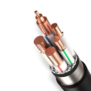 Сертифицированный ЕС огнестойкий кабель ZC-YJV22 0,6/1kV медный сердечник стальная полоса бронированный силовой кабель - Product Image 1