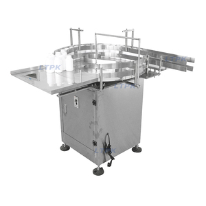 生産梱包ライン用のロータリーターンテーブルボトルアンスクランブラー缶収集および仕分け機 - Product Image 1