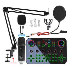 Soundkarte Live-Streaming-Set BM800 Mikrofon Computernetz werk Host-Gerät mobiles Live-Streaming-Soundkarten set - Product Image 5