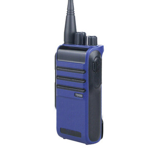TD550アナログ/デジタルワイヤレスハイパワー録音機能DMOTrue2スロット屋外BLUEハンドヘルド12か月トランシーバー - Product Image 5