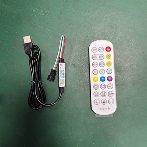 WS2812B WS2811 24key APP ARGB RGB LED Music indirizzabile LED Strip Light Dreamcolor Chasing Tape telecomando che cambia colore - Product Image 4