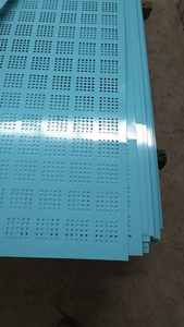 Оцинкованное ограждение с перфорированной пластиной и защитной сеткой - Product Image 5