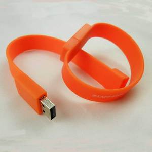 สร้อยข้อมือโลโก้ที่กำหนดเอง USB 2.0 3.0แฟลชดิสก์2/4/8/16/32/64 GB pendrive ข้อมือไดรฟ์หน่วยความจำ USB แท่งซิลิโคน - Product Image 4