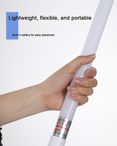<strong>LED</strong> RGB <strong>T8</strong> Tube Light with Built-in Battery 18W Remote Control 366 RGB Mode 0.6/0.9/1.2m <strong>LED</strong> Light Tube