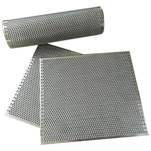 Round Square Hole Perfo rated Sheet Punched Mesh für Gebäude fassade - Product Image 1