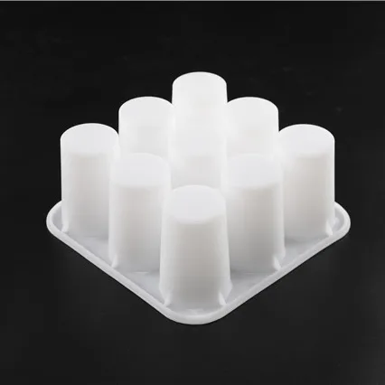 cylinder shape block mold concrete spacer plastic mold PDK106309-YL
