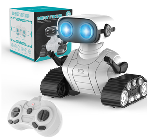 2,4 GHz Smart Talking & Walking Robot Spielzeug LED-äugiges interaktives Haustier roboter modell für Kinder Fernbedienung roboter mit Auto funktionen - Product Image 6
