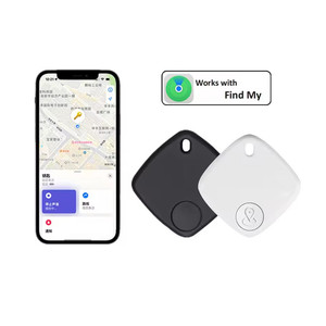 Rastreador de etiquetas de aire multifunción de plástico de alta calidad, dispositivo de navegación fácil de llevar para Apple's Find My - Product Image 1