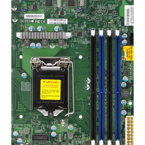 Supermicro New X11SSL-F Single socket LGA1151 E3-1200 v6/v5 7th/6th Gen Core i3 Series DDR4 scheda madre del Server - Product Image 2
