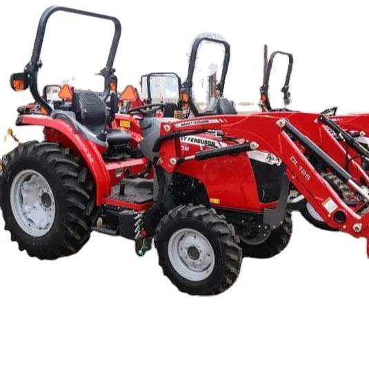 120HP Massey Ferguson utiliza tractor de cuatro ruedas de segunda mano tractor agrícola usado