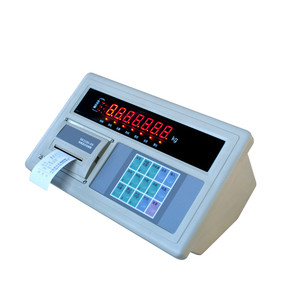 Kunststoff-LCD-LED-Anzeige Wiege anzeige mit Drucker ticket etikett OEM Custom ized Support - Product Image 4