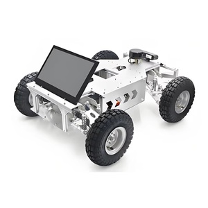 Беспилотный четырехколесный автомобиль ROS с колесами Mecanum 3D лидарный редукторный двигатель-для наземного робота UGV Kitting - Product Image 2