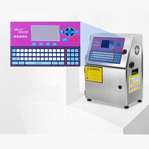 Automatischer CIJ-Inkjet-Datums codier maschinen drucker für den Druck von Zylinder materialien mit unebener Oberfläche - Product Image 4