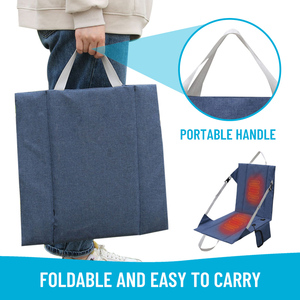 Park açık spor hayranları için elektrikli ısıtıcı koltuk minderi ile yüksek kaliteli ısıtmalı sandalye isıtıcı - Product Image 5