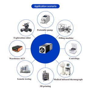 24V DC Schrittmotor 20 integrierter Motors trom 1A 0,038 Nm ultra kleiner Motor integrierter Treiber 17 Bit Absolutwert codierung