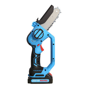 FIXTEC 20V 5 "elektrik testere güç araçları 125mm akülü Mini akülü zincir testere ahşap kesme makinesi için satış fiyatı - Product Image 4