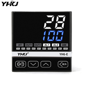 Controlador de temperatura inteligente YH6 Pantalla digital PID Controlador de temperatura completamente automático con comunicación RS485 - Product Image 2