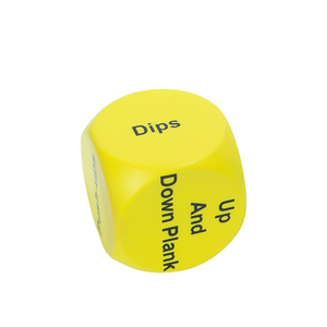 Bán buôn tùy chỉnh 6 mặt PU mềm bọt xúc xắc đồ chơi căng thẳng Bóng đồ chơi Bóng tập thể dục xúc xắc cho tập thể dục Hội Đồng Quản trị trò chơi - Product Image 4