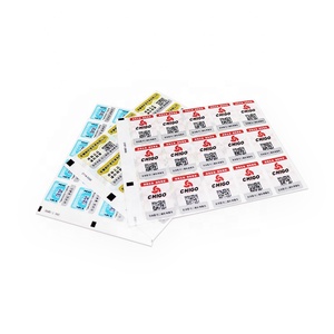 Hot New Products Waterproof Variable Qr <strong>Code</strong> Anti-counterfeit Label Scratch Off Sticker - Product Image 2
