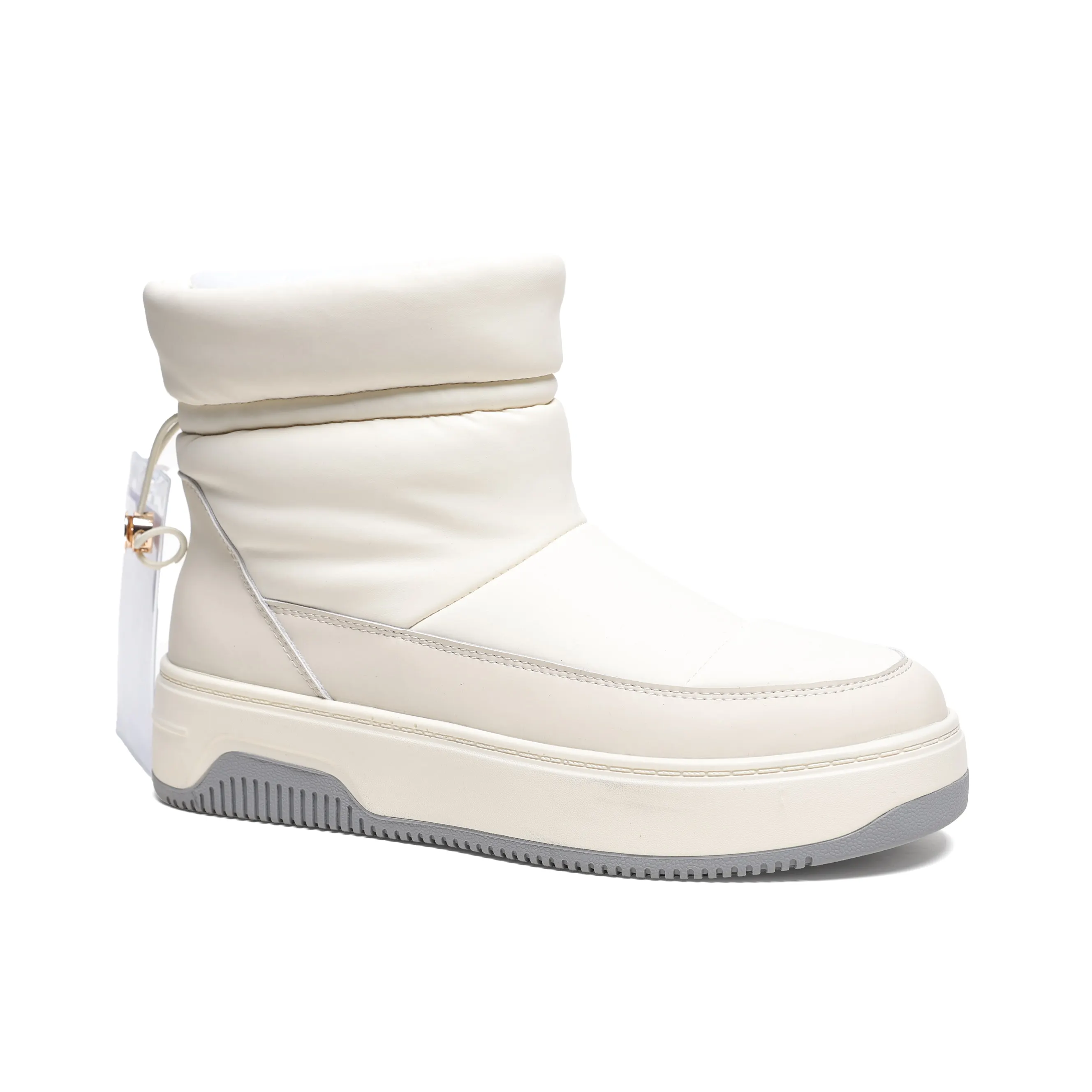 Mode Zwarte Casual Schoenen Outdoor Enkellaarsjes Winter Waterdicht Warm Wandelen Snowboots Oem Fabriek