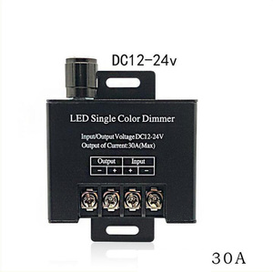 Side Knob Monochrome Dimmer <strong>Control</strong> High Power 30A LED Single Color Controller - Product Image 3