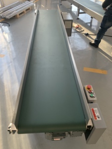 Máquina transportadora de banda de PU multifunción con cinta transportadora de rodillos automática para sistema transportador de carga y descarga