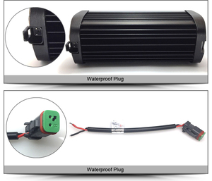 8 inç-53 inç LED sürüş işık Bar RGB 9D renkli tek sıra 9-32V iş lambası şeridi Jeep 4x4 için OffRoad ATV araba kamyon traktör - Product Image 4