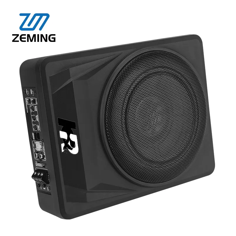 Custom Car Under Seat Flat Thin Underseat Auto Boxs Sub Woofer Competition Sound Equipment Amplifier Subwoofers Speaker