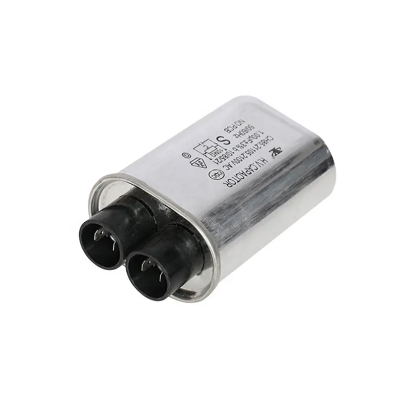 Hot Selling Wholesale Price Cylindrical Power Capacitor CH85 2100V 1UF High Voltage Microwave Oven Capacitor