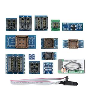 13ピース/セットユニバーサルプログラマーアダプターソケットキットTL866CSTL866A TL866II PLUS RT809H (ICエクストラクター付き) - Product Image 2