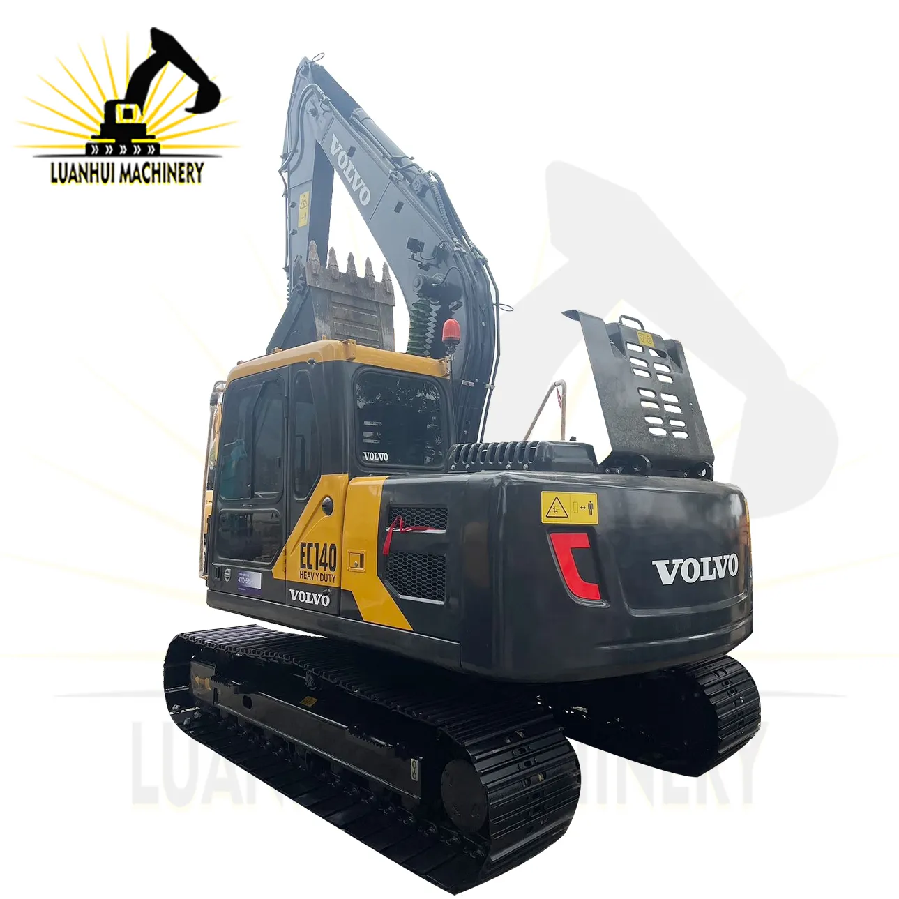 스웨덴에서 수입 뜨거운 제품 2022 중고 VOLVO EC140 굴삭기 판매