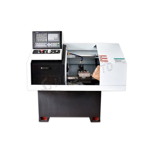 Máquina automática de torno CNC horizontal CK0640 de alta precisión Diseño de cama plana de un solo husillo GSK para procesamiento de servicio medio - Product Image 1