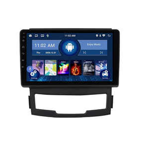 双龙Korando 2011 2012 2013 Carplay安卓汽车全球定位系统BT 9英寸安卓汽车多媒体视频收音机 - Product Image 4