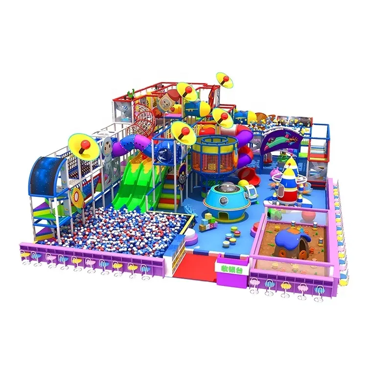 Bambini colorati bambini piattaforma di divertimento commerciale prodotto gioca gioco parchi di divertimento attrezzature parco giochi al coperto Soft Play