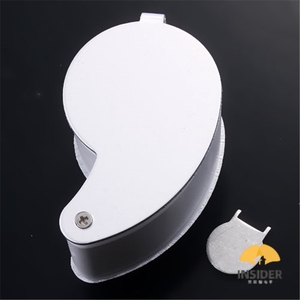 LED 40x hình đồ trang sức cầm tay đồng hồ sửa chữa kính lúp Chất lượng cao Kính lúp Lupa Ống nhòm LOUPES lupas de aumento - Product Image 4