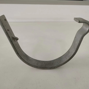 Nhà máy nóng bán tùy chỉnh thép không gỉ sắt thép máng xối khung nửa vòng nước mưa máng xối móc áo móc - Product Image 5