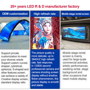 中国のXxxビデオHdフルカラーLEDディスプレイLED商業広告ディスプレイ製造プラントが技術サポートを提供 - Product Image 4