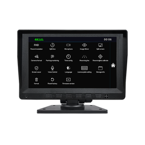 Monitor IPS de 2 entradas de vídeo con resolución de 1080p, sistemas de advertencia inversa de doble lente, Kits de cámara de respaldo para coche para RV Truck Trail - Product Image 4
